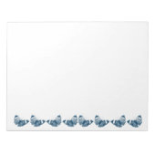 Blauwe boter notitieblok (Voorkant)