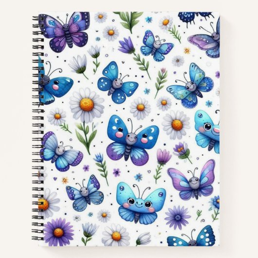 Blauwe boter notitieboek (Voorkant)