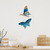 Blauwe boter poster (Keuken)