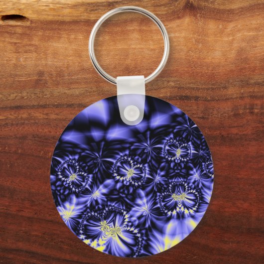 Blauwe boter sleutelhanger (Voorkant)