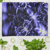 Blauwe boter theedoek (Gevouwen)