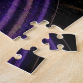 Blauwe Bowl van fruitpuzzels Legpuzzel (Zijkant)