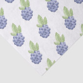 Blauwe bramen tissuepapier (Detail)