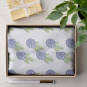 Blauwe bramen tissuepapier (Geschenk)