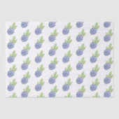 Blauwe bramen tissuepapier (Voorkant)