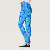 Blauwe brand leggings (Links)