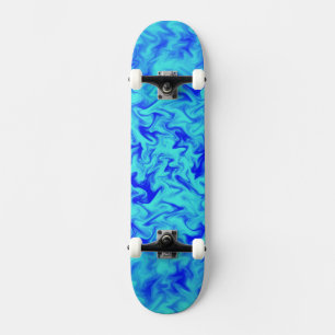 Blauwe brand persoonlijk skateboard