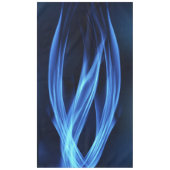 Blauwe brand tafelkleed (Voorkant)