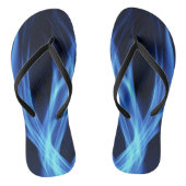 Blauwe brand teenslippers (Voetbed)