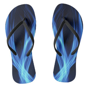 Blauwe brand teenslippers