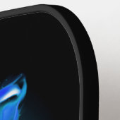 Blauwe brandblustijkat pickleball paddle (Links Detail)