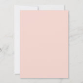 Blauwe brandkranen en roze rozen Baby Kaart (Achterkant)