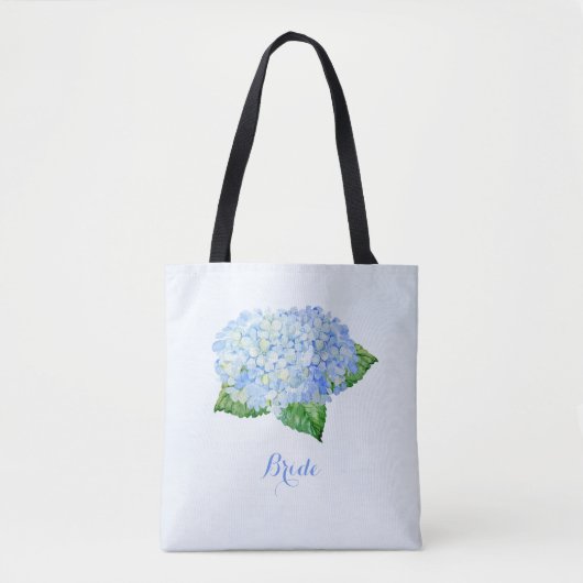 Blauwe brandkrans tote bag (Voorkant)