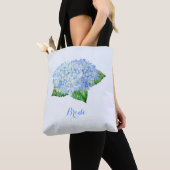 Blauwe brandkrans tote bag (Dichtbij)