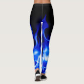 Blauwe brandweer leggings (Achterkant)