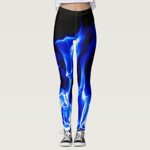 Blauwe brandweer leggings