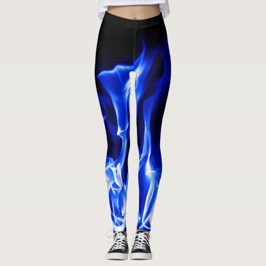 Blauwe brandweer leggings (Voorkant)