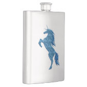 Blauwe brandweerkolf heupfles (Rechts)