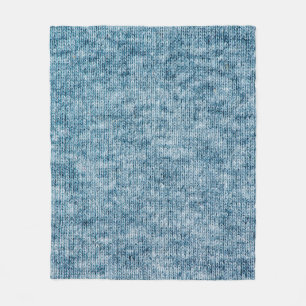 Blauwe breinwol textuur camouflage foto backgroun fleece deken