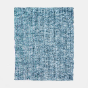 Blauwe breinwol textuur camouflage foto backgroun fleece deken