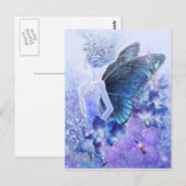 Blauwe Briefkaart (Voorkant / Achterkant)