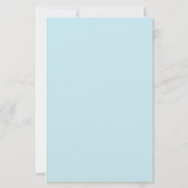 Blauwe briefpapier voor gestapeld schip (Achterkant)