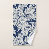 Blauwe broodvrucht ulu bad handdoek (Handdoek)