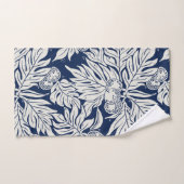 Blauwe broodvrucht ulu bad handdoek (Handdoek)