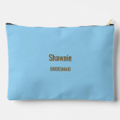 Blauwe Bruidsmeisje Espresso Martini Bachelorette Etui (Achterkant)