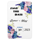 Blauwe bruiloft magneet (Verticaal)