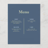 Blauwe bruiloft met Latticework Patroon (Voorkant)