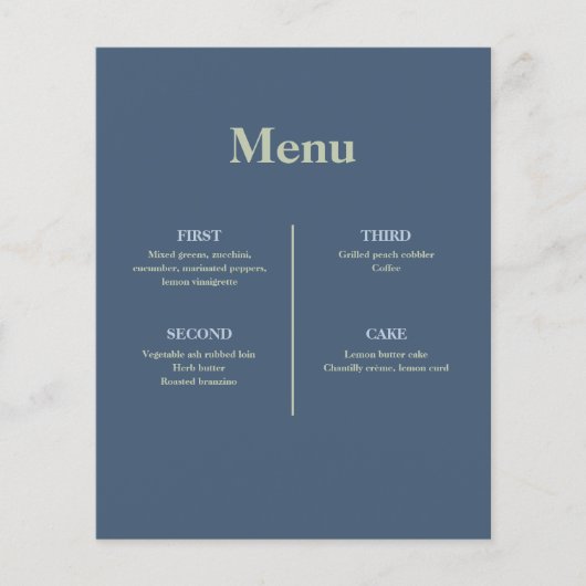 Blauwe bruiloft met Latticework Patroon (Voorkant)