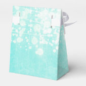 blauwe bruiloft string lichten glitz bedankdoosjes (Achterkant)