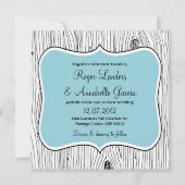 Blauwe bruinbruinbruinvissen kaart (Achterkant)