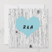 Blauwe bruinbruinbruinvissen kaart (Voorkant)