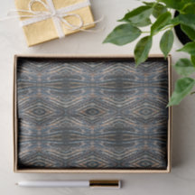 Blauwe & Bruine Houten Balken Foto Perspectief Pat