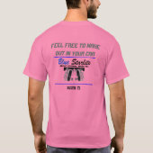 Blauwe bruinkool T's 2012 T-shirt (Achterkant)