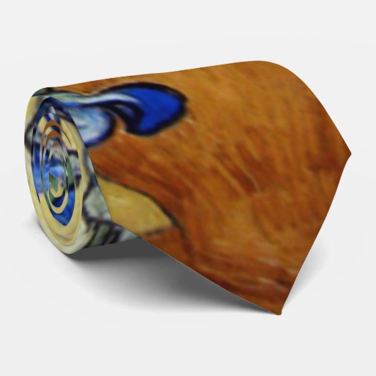 blauwe bruinvissen, Van Gogh Stropdas (Opgerold)
