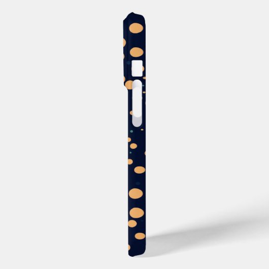 blauwe bubbel Case-Mate iPhone case (Achterkant / Links)