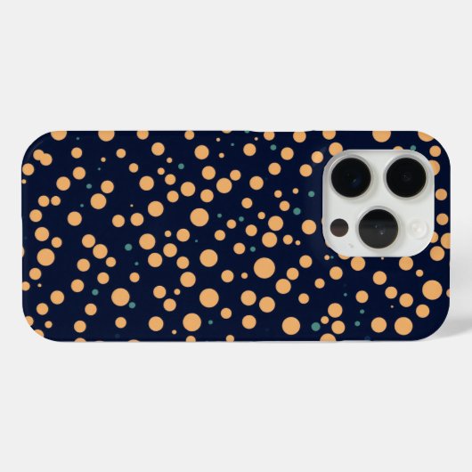 blauwe bubbel Case-Mate iPhone case (Achterkant (horizontaal))