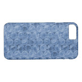 Blauwe bubbelomhulsel Case-Mate iPhone case (Achterkant (Horizontaal))