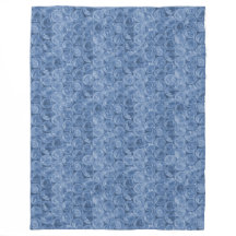 Blauwe bubbelomhulsel