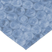 Blauwe bubbelomhulsel tafelkleed (Gekanteld)