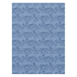 Blauwe bubbelomhulsel tafelkleed