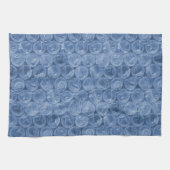 Blauwe bubbelomhulsel theedoek (Horizontaal)