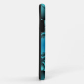 blauwe bubbels Case-Mate iPhone case (Achterkant/rechts)