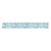 Blauwe bubels grosgrain lint (Voorkant)