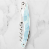 Blauwe bubels kurkentrekker (Voorkant)