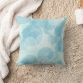 Blauwe bubels kussen (Deken)