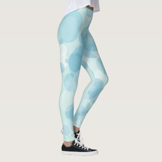 Blauwe bubels leggings (Rechts)